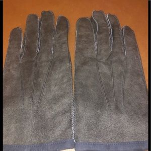 John Varvatos Leather Gloves Size Large